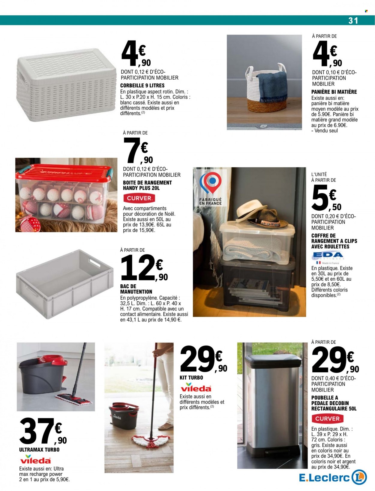 Catalogue E.Leclerc - 26/12/2023 - 06/01/2024. Page 31