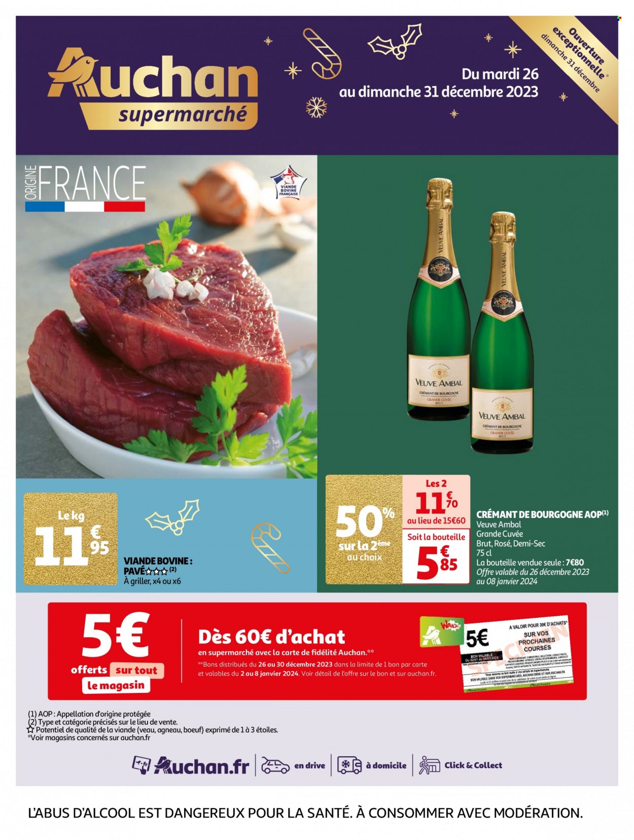 Catalogue Auchan - 26/12/2023 - 31/12/2023. Page 1