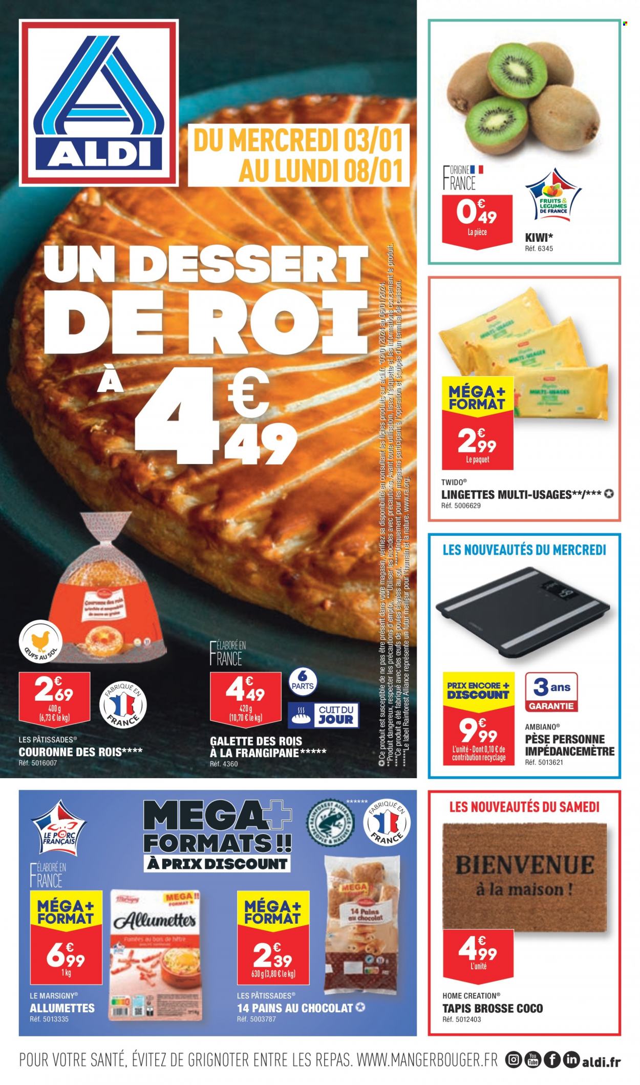 Catalogue ALDI - 03/01/2024 - 08/01/2024. Page 1