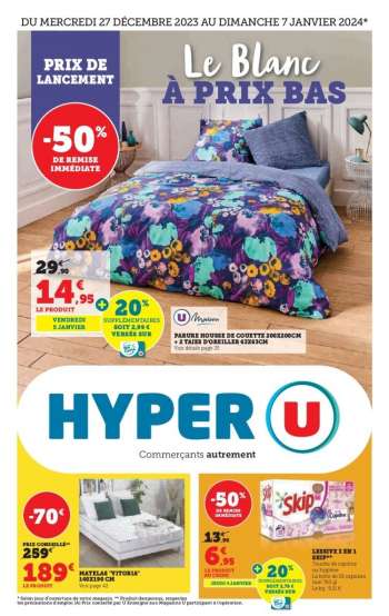 Catalogue HYPER U - 27/12/2023 - 07/01/2024.