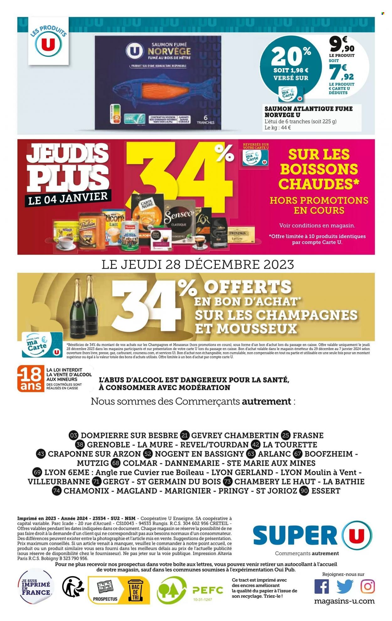 Catalogue SUPER U - 27/12/2023 - 07/01/2024. Page 28