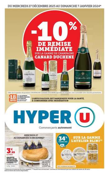 Catalogue HYPER U - 27/12/2023 - 07/01/2024.