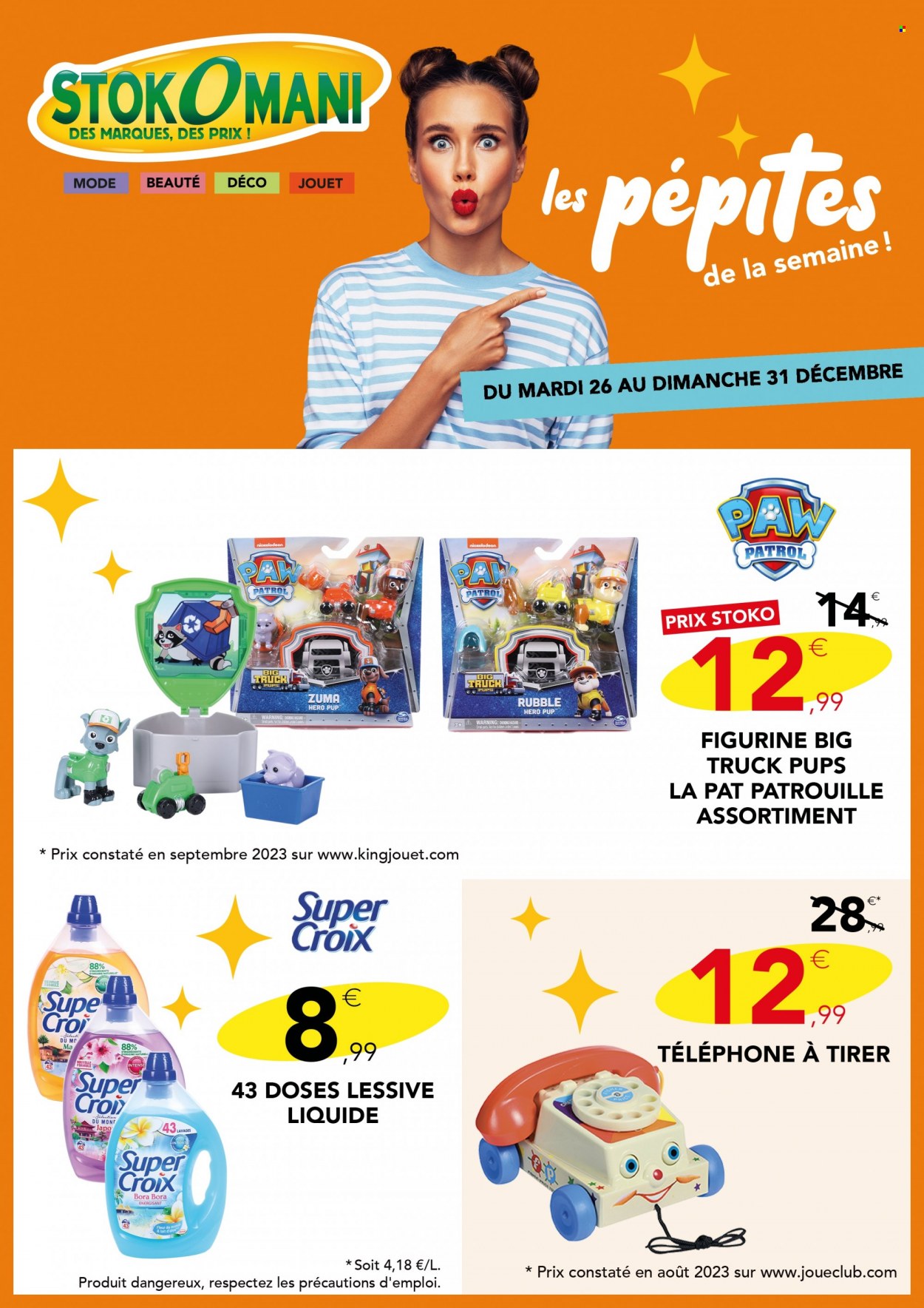 Catalogue Stokomani - 26/12/2023 - 31/12/2023. Page 1