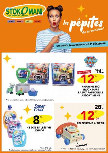 Catalogue Stokomani - 26/12/2023 - 31/12/2023.