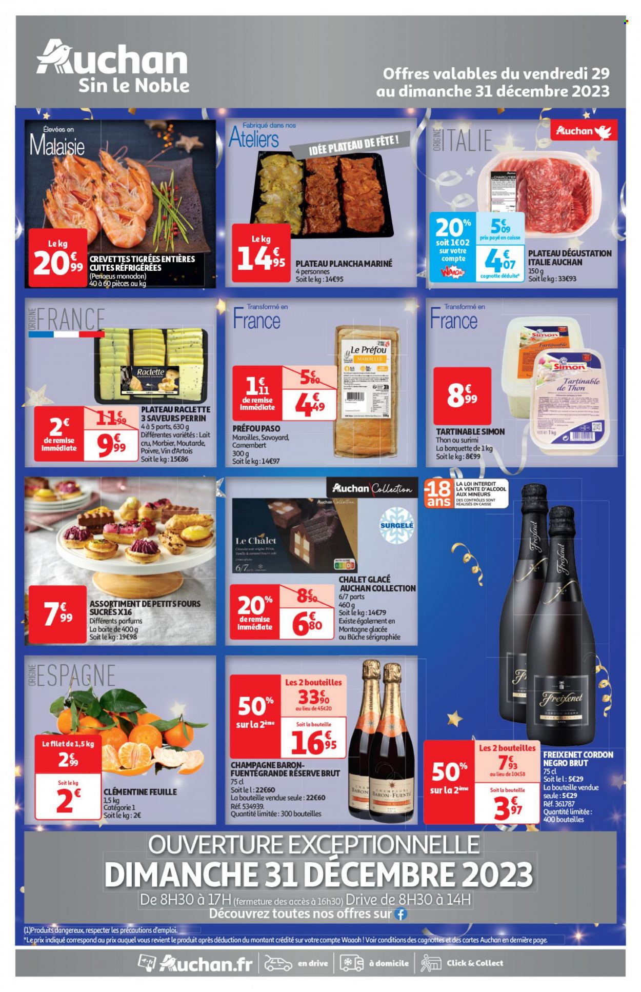 Catalogue Auchan - 29/12/2023 - 31/12/2023. Page 1