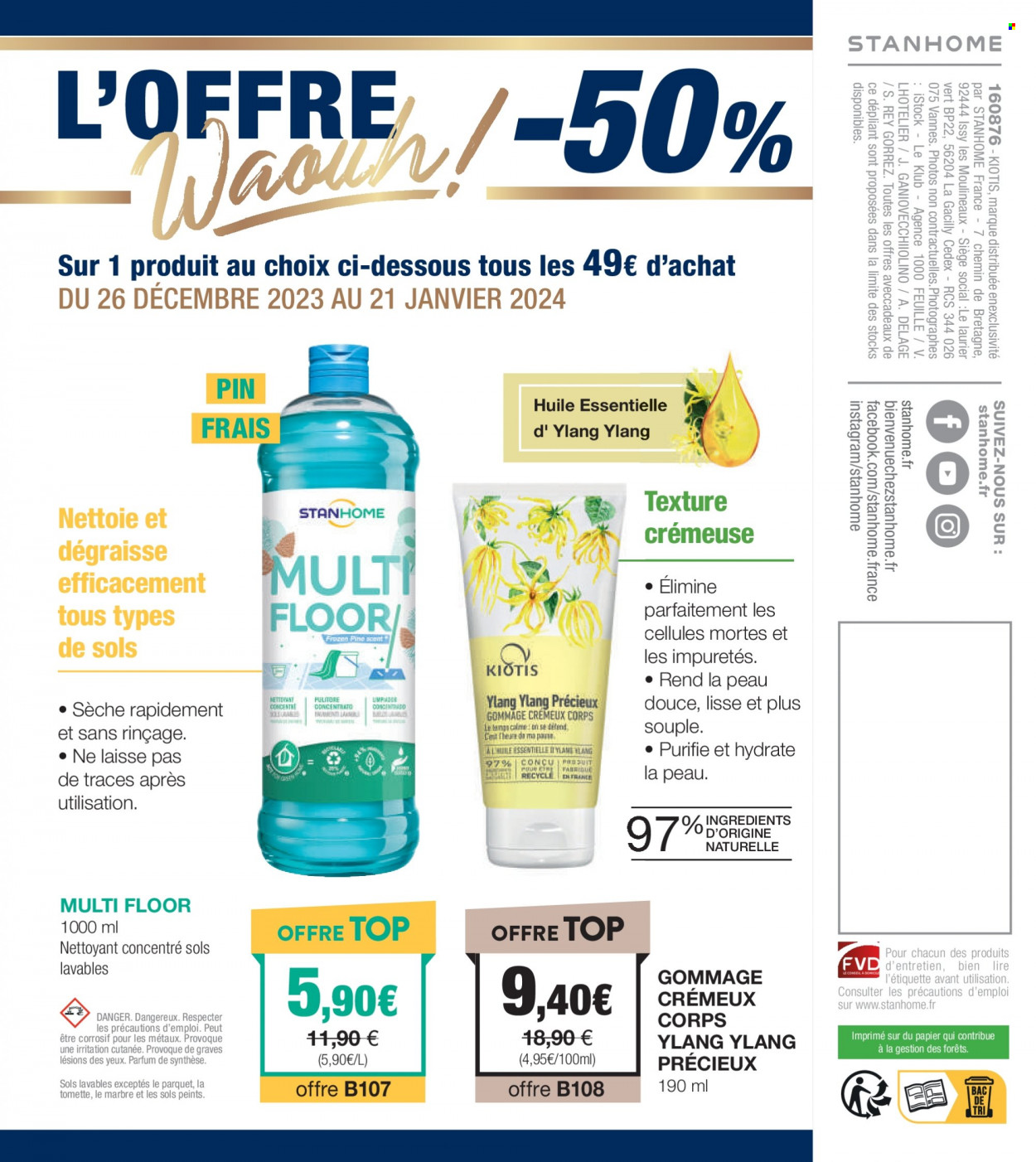 Catalogue Stanhome - 26/12/2023 - 21/01/2024. Page 72