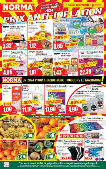 Catalogue Norma - 03/01/2024 - 09/01/2024.