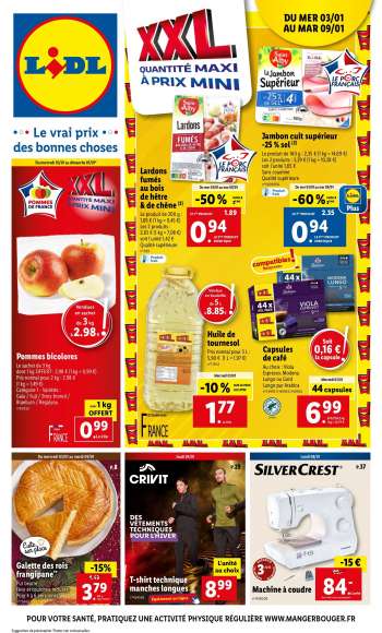 Catalogue Lidl - 03/01/2024 - 09/01/2024.