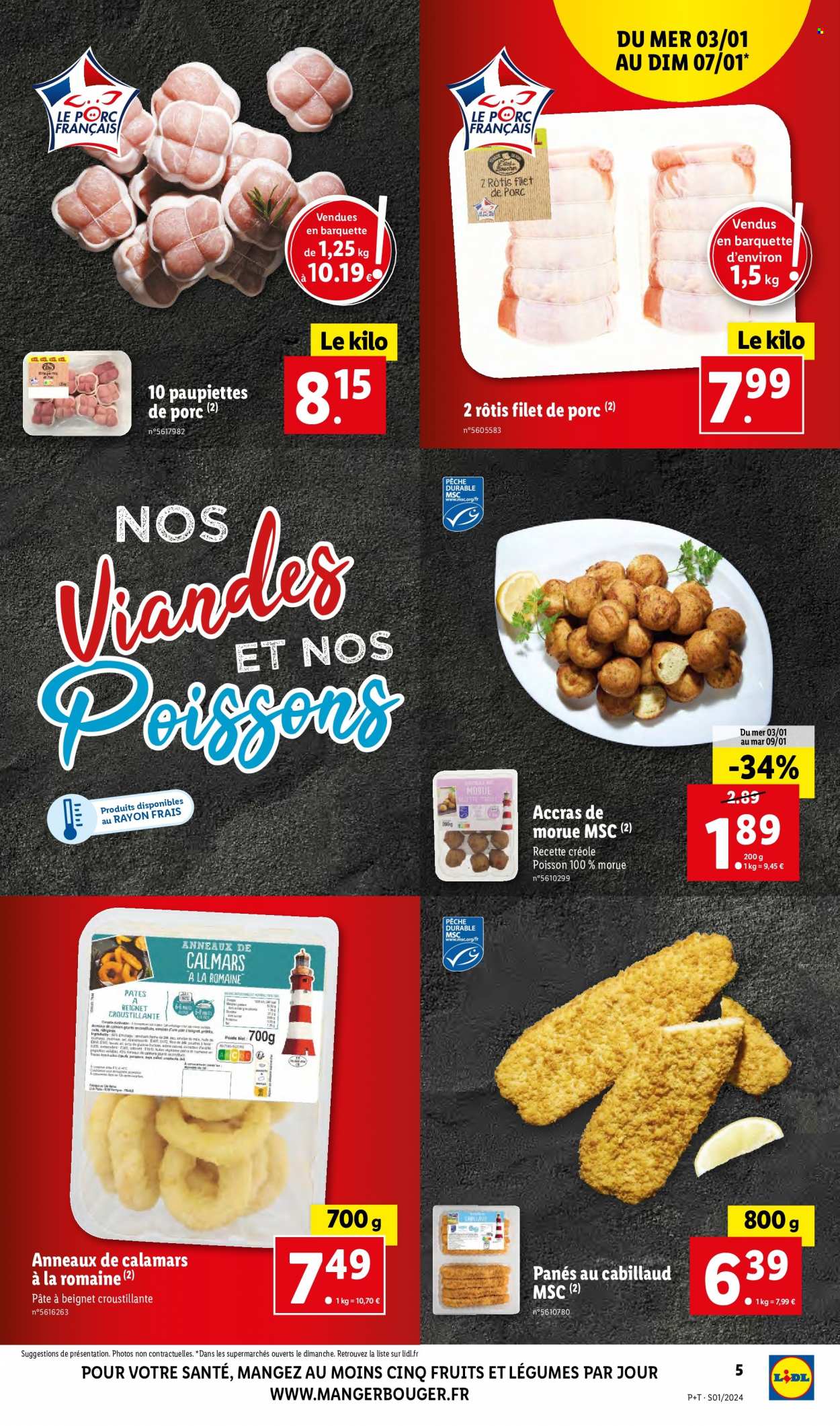 Catalogue Lidl - 03/01/2024 - 09/01/2024. Page 5