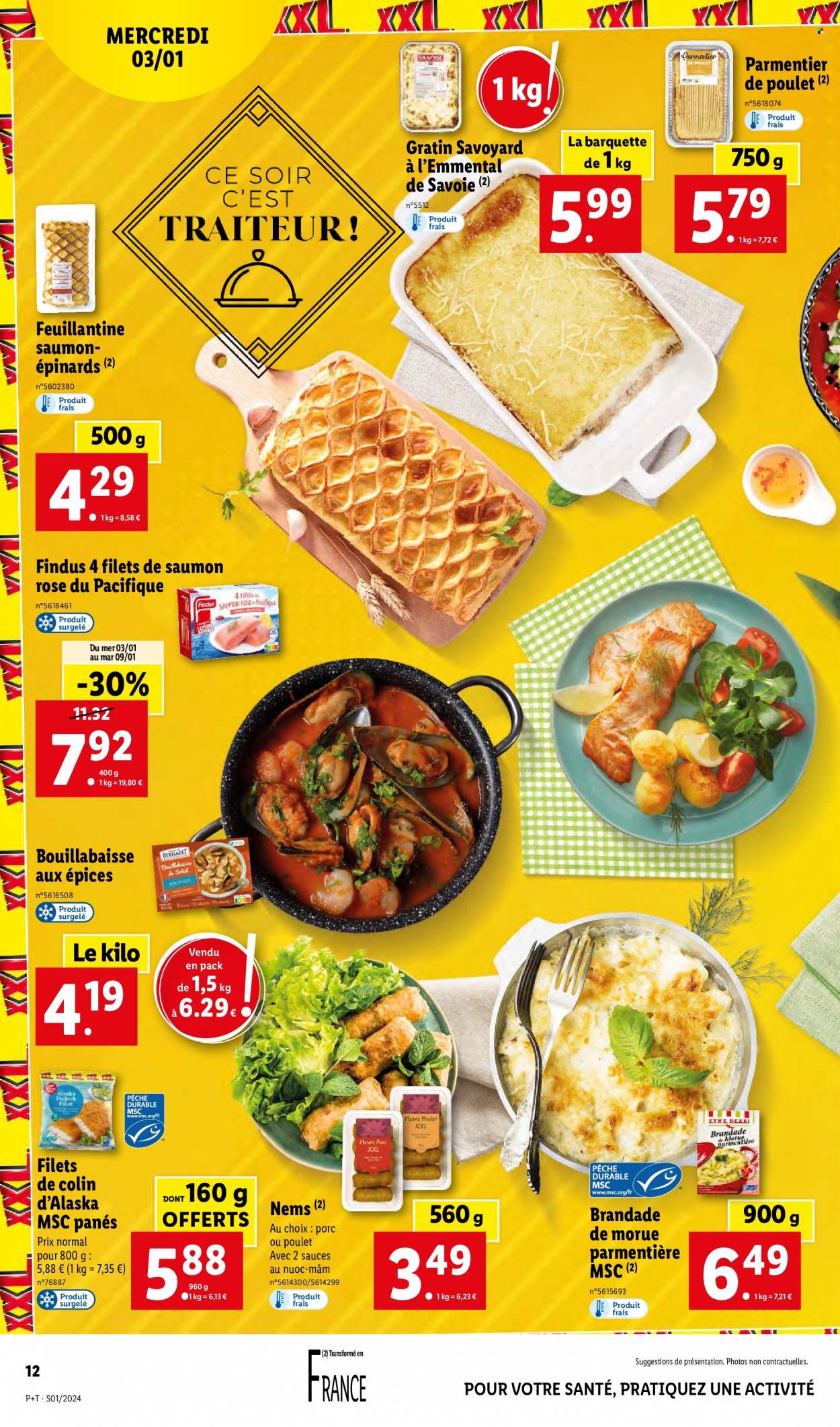 Catalogue Lidl - 03/01/2024 - 09/01/2024. Page 12