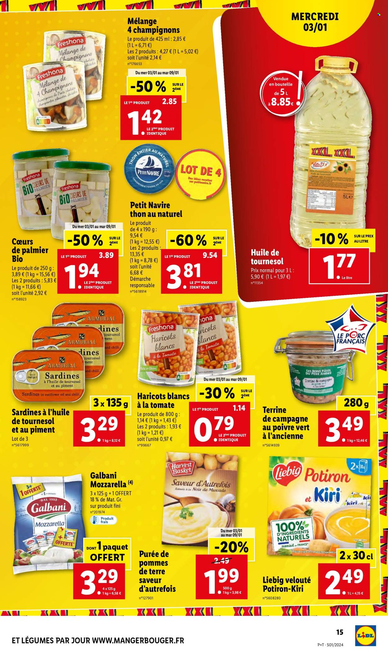 Catalogue Lidl - 03/01/2024 - 09/01/2024. Page 15