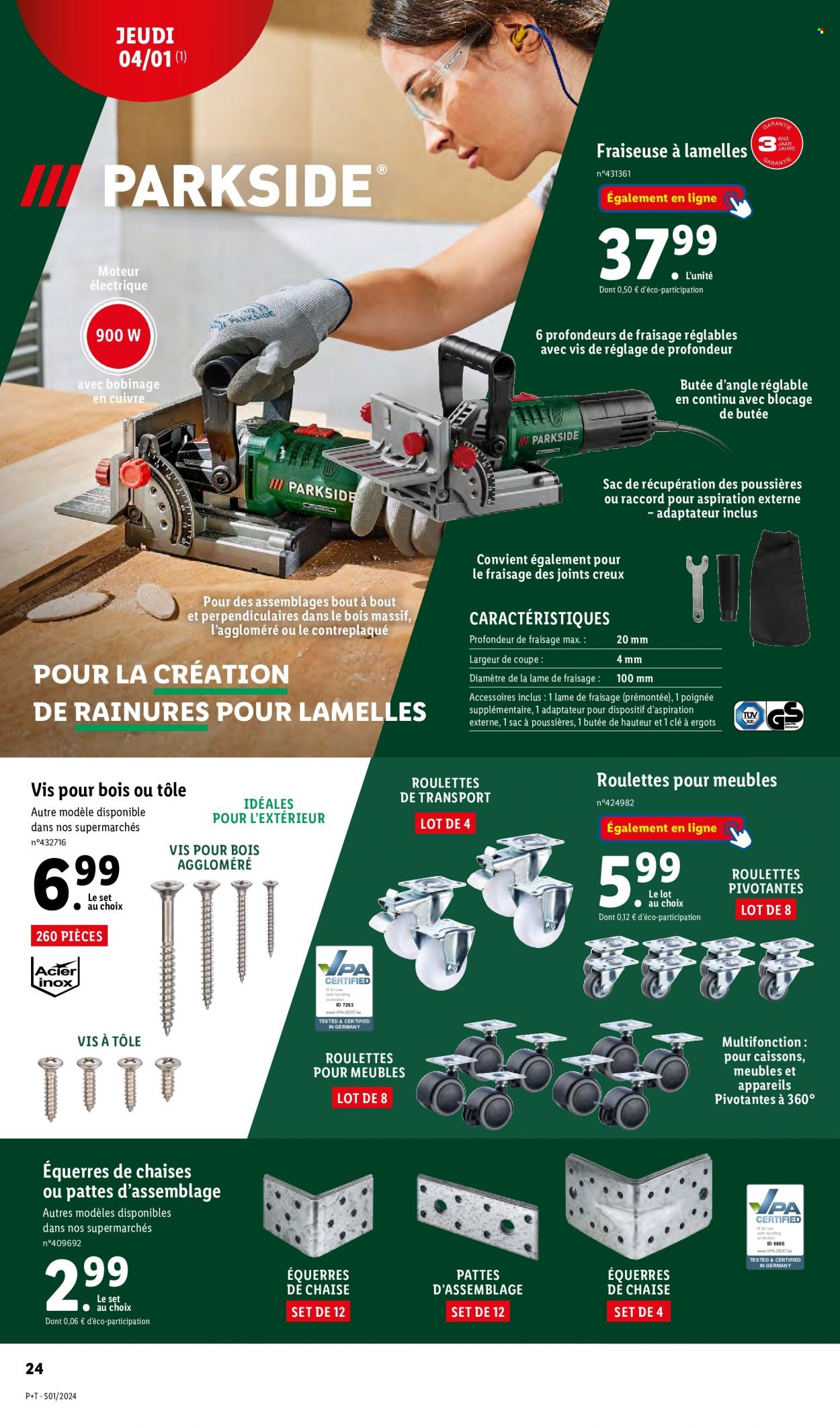 Catalogue Lidl - 03/01/2024 - 09/01/2024. Page 24