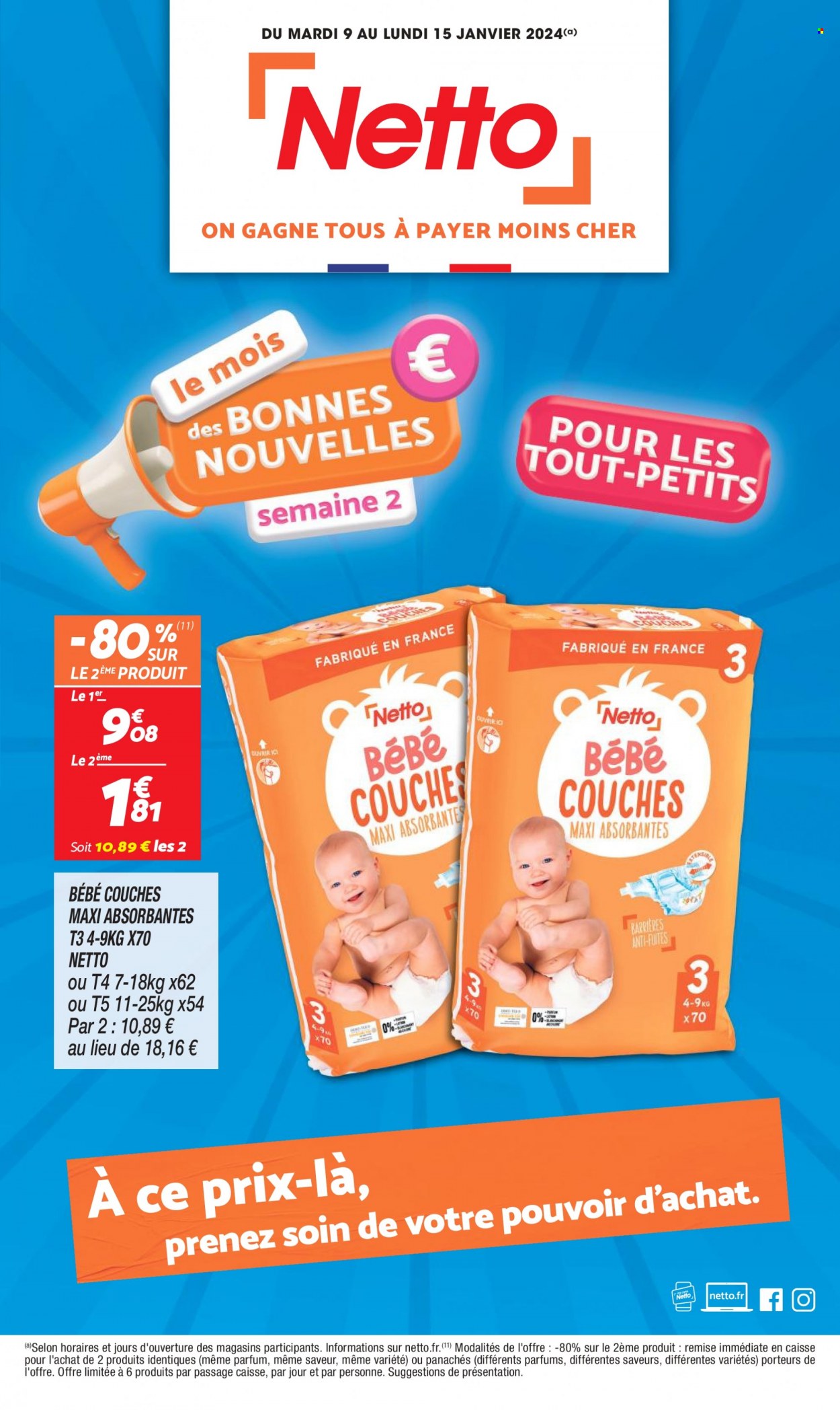 Catalogue Netto - 09/01/2024 - 15/01/2024. Page 1
