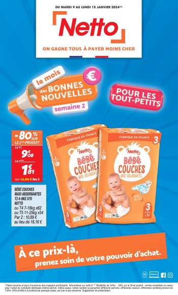 Catalogue Netto - 09/01/2024 - 15/01/2024.