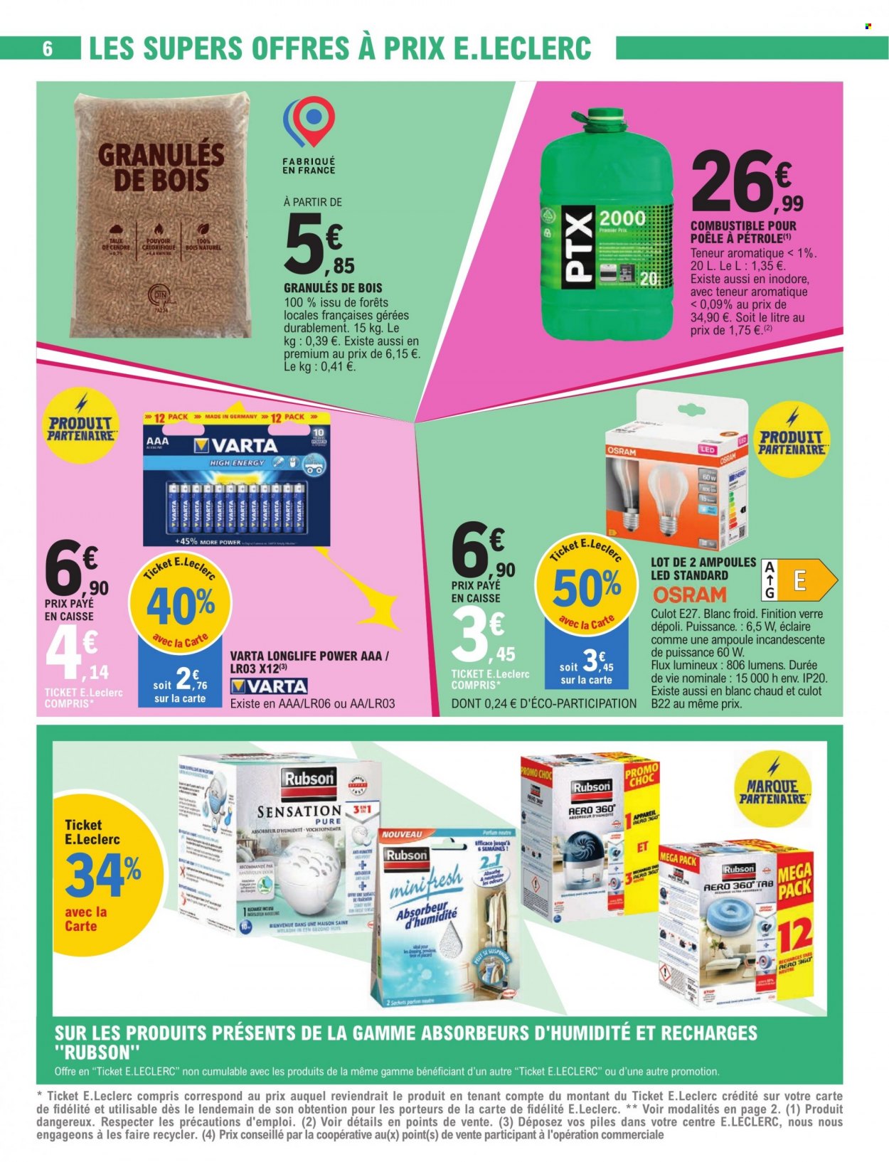 Catalogue E.Leclerc - 03/01/2024 - 13/01/2024. Page 6