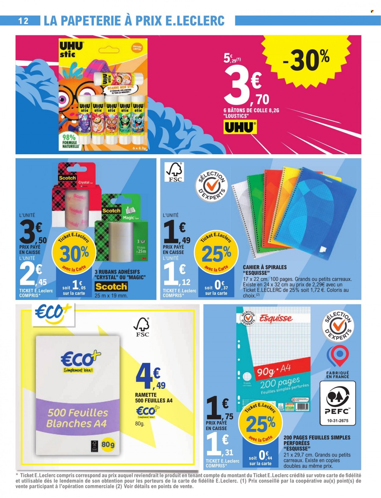 Catalogue E.Leclerc - 03/01/2024 - 13/01/2024. Page 12