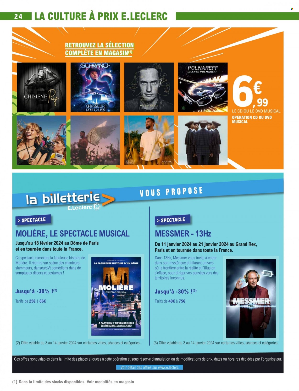 Catalogue E.Leclerc - 03/01/2024 - 13/01/2024. Page 24