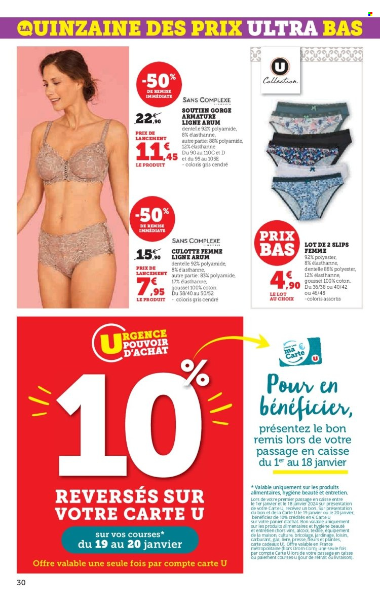 Catalogue SUPER U - 03/01/2024 - 14/01/2024. Page 30