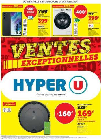 Catalogue HYPER U - 03/01/2024 - 14/01/2024.