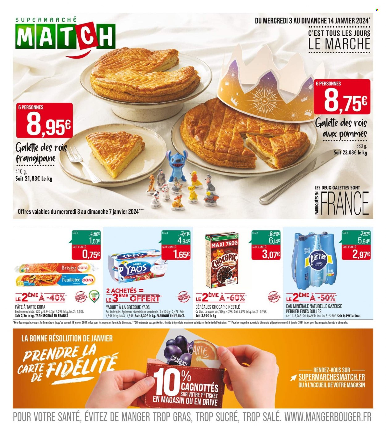 Catalogue Supermarché Match - 03/01/2024 - 14/01/2024. Page 1