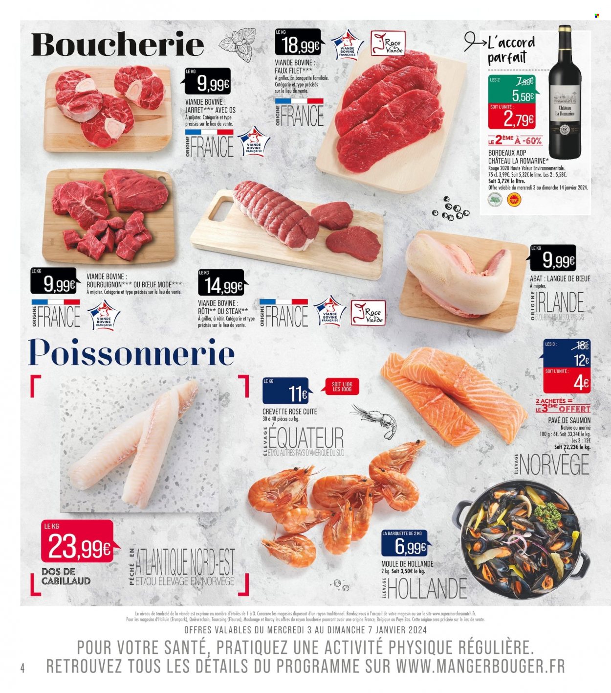 Catalogue Supermarché Match - 03/01/2024 - 14/01/2024. Page 4