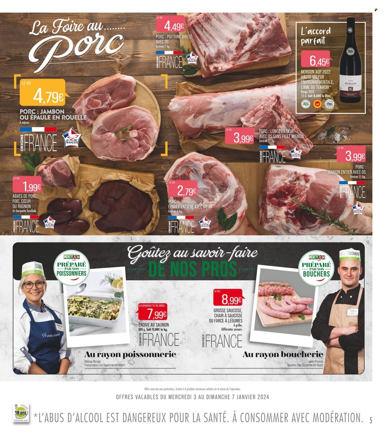 Catalogue Supermarché Match - 03/01/2024 - 14/01/2024. Page 5