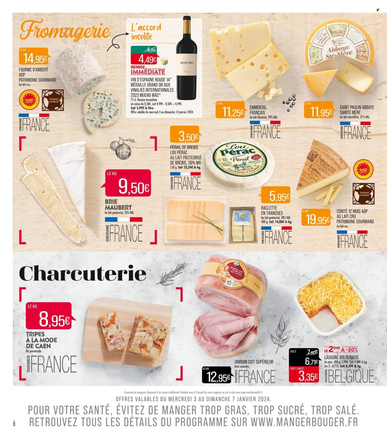 Catalogue Supermarché Match - 03/01/2024 - 14/01/2024. Page 6