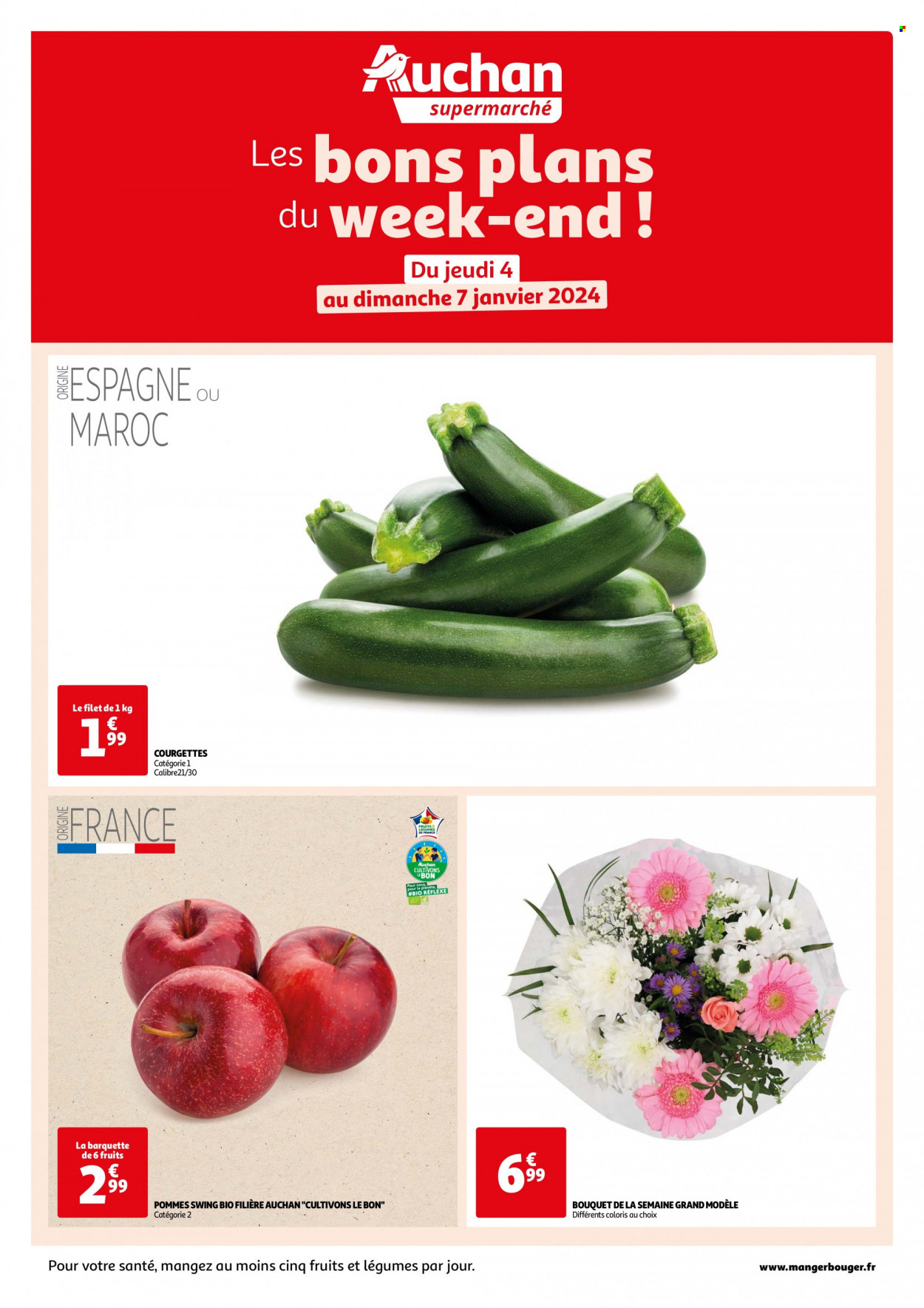 Catalogue Auchan - 04/01/2024 - 07/01/2024. Page 1