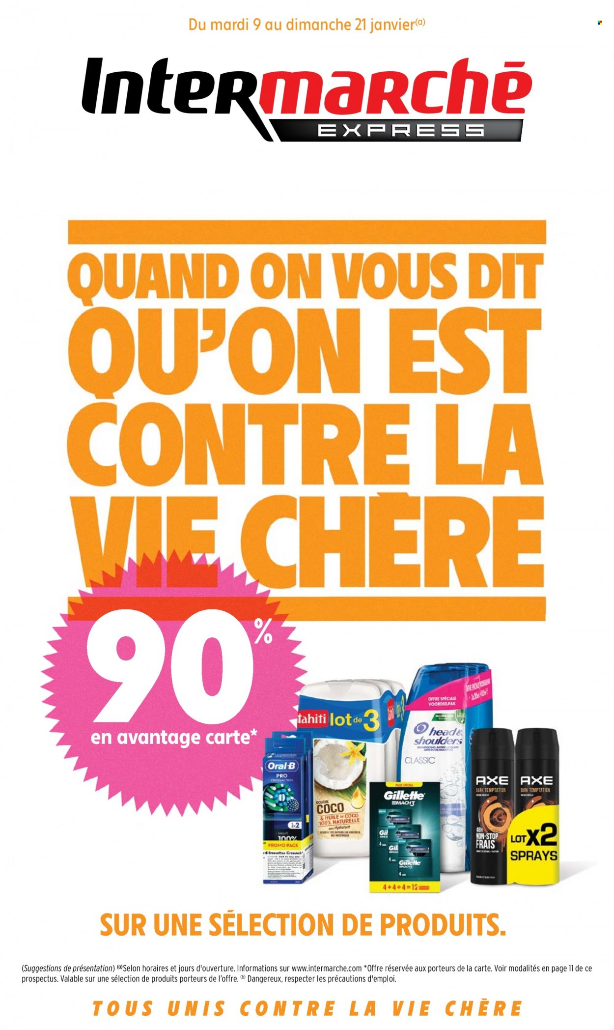 Catalogue Intermarché Express - 09/01/2024 - 21/01/2024. Page 1