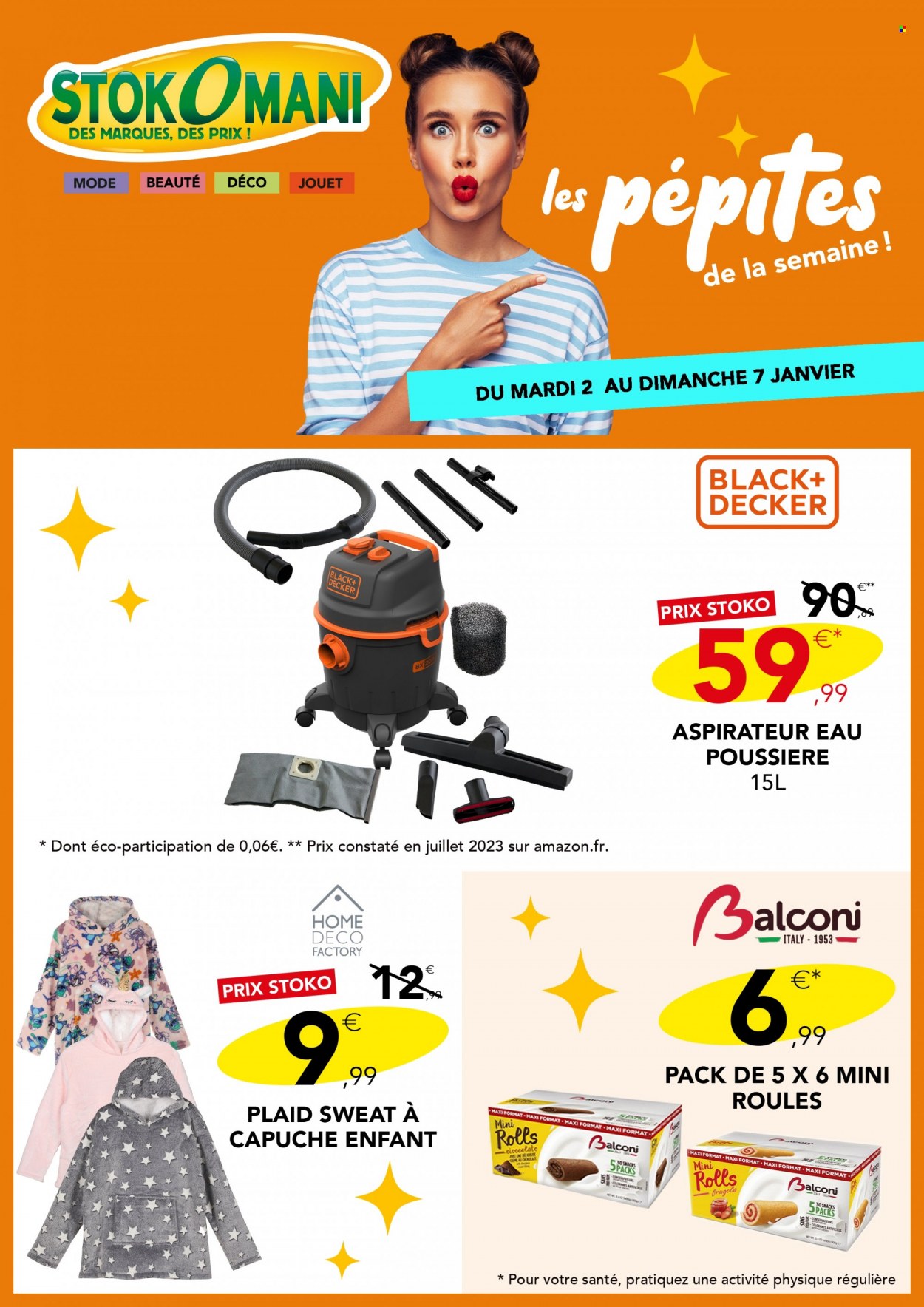 Catalogue Stokomani - 02/01/2024 - 07/01/2024. Page 1