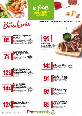 Catalogue Promocash - 03/01/2024 - 06/01/2024.