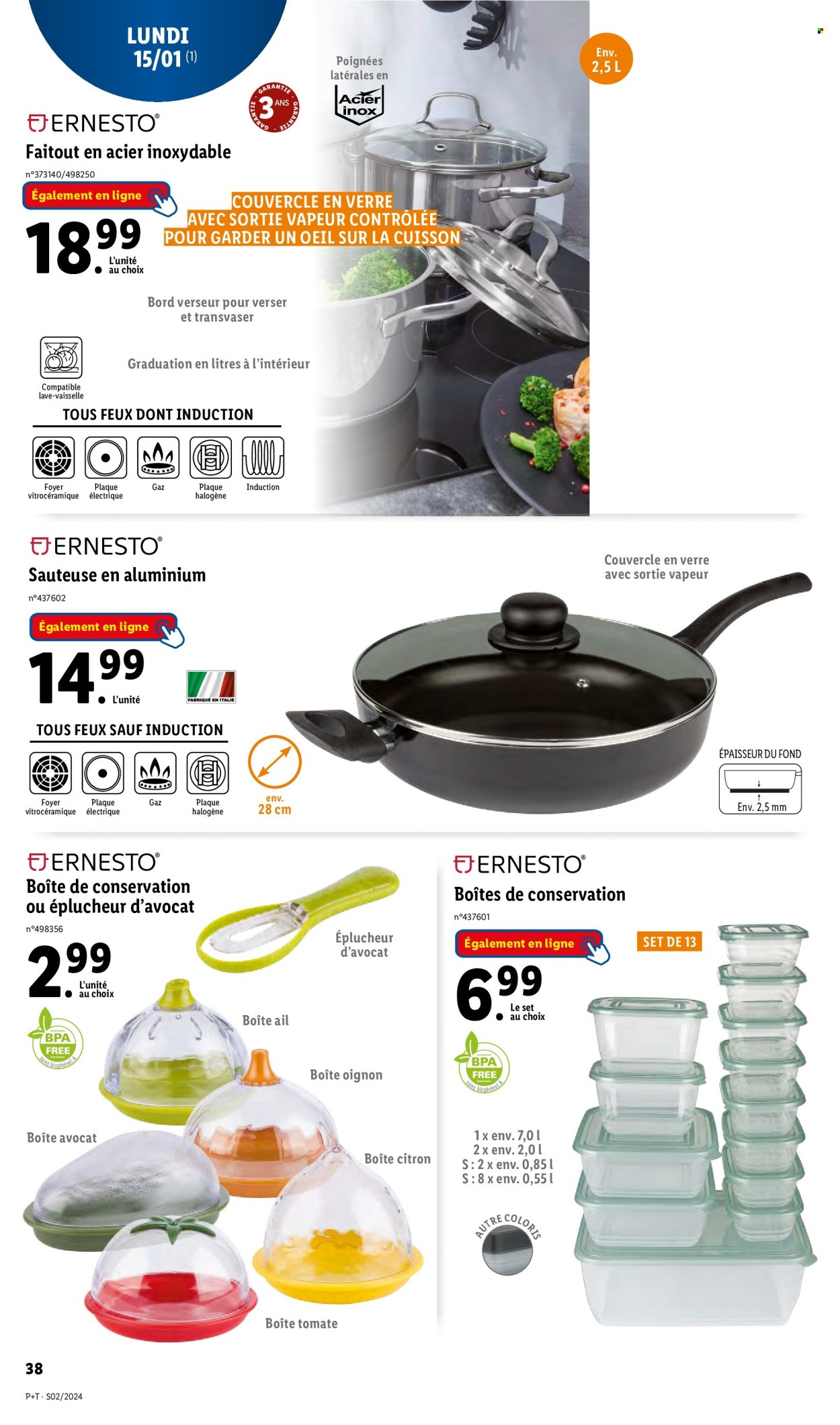 Catalogue Lidl - 10/01/2024 - 16/01/2024. Page 40