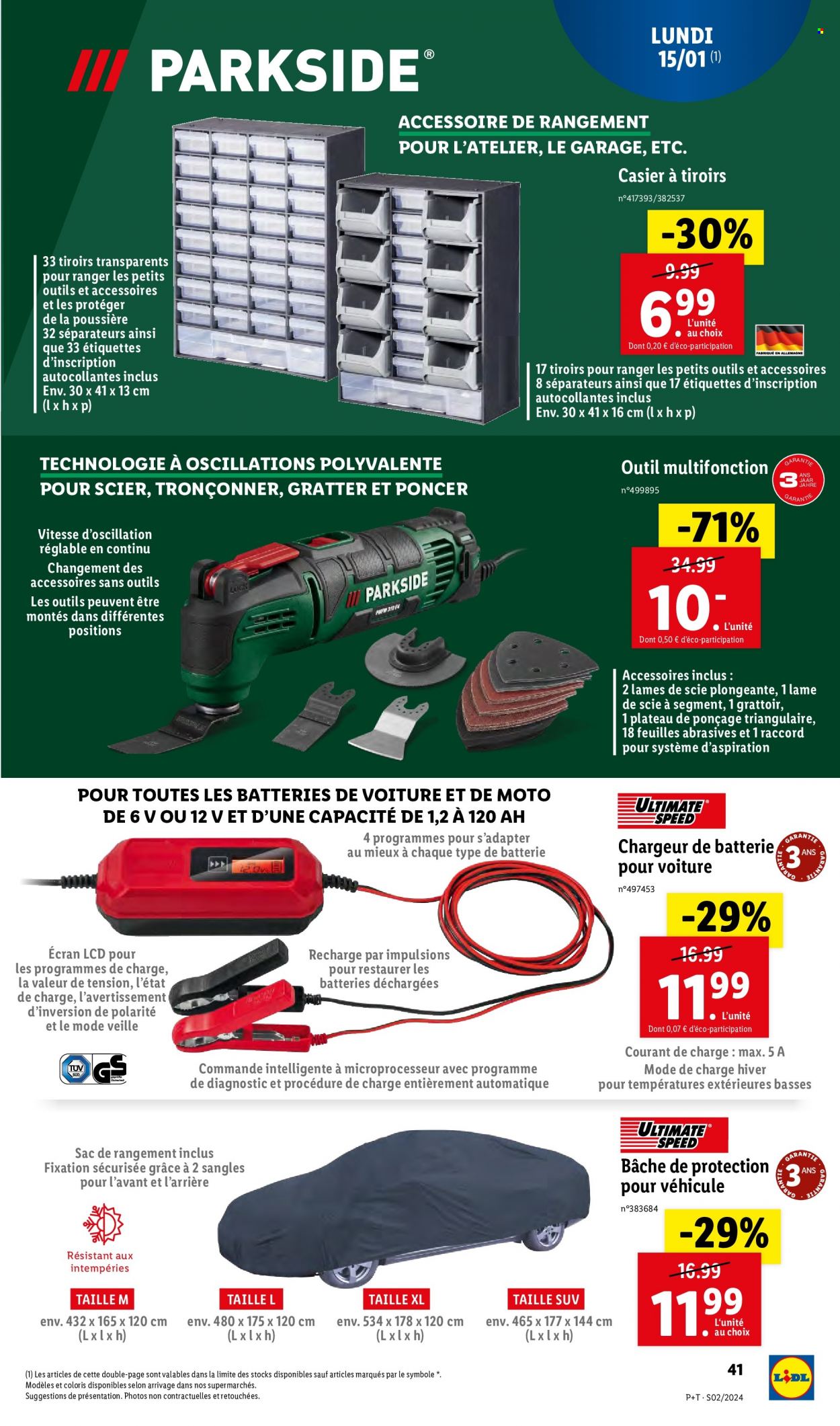 Catalogue Lidl - 10/01/2024 - 16/01/2024. Page 43