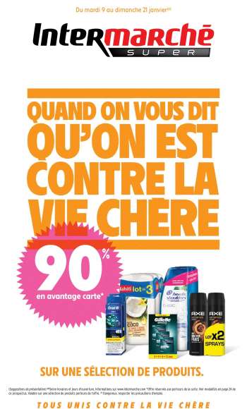 Catalogue Intermarché Super - 09/01/2024 - 21/01/2024.