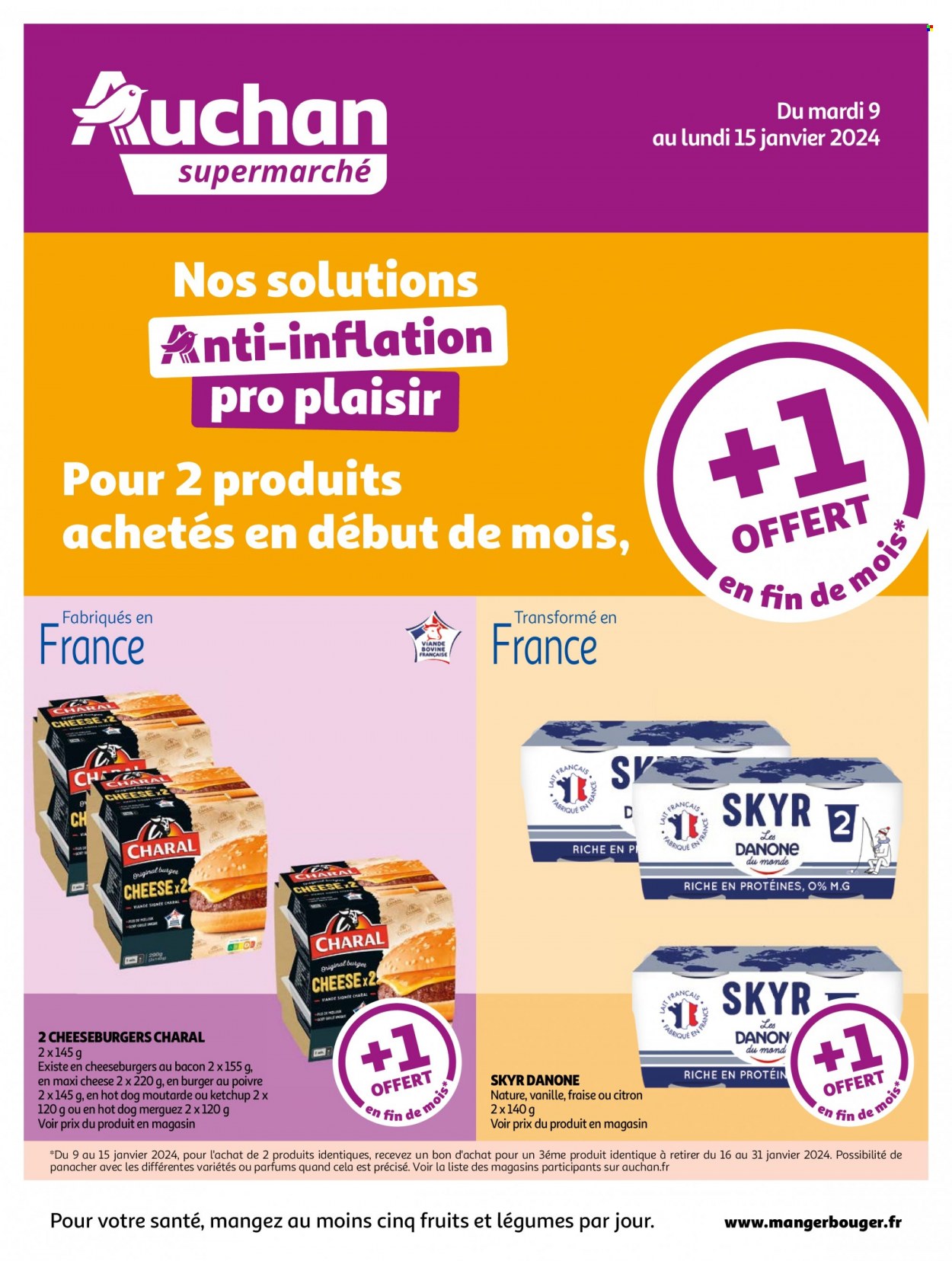 Catalogue Auchan - 09/01/2024 - 15/01/2024. Page 1