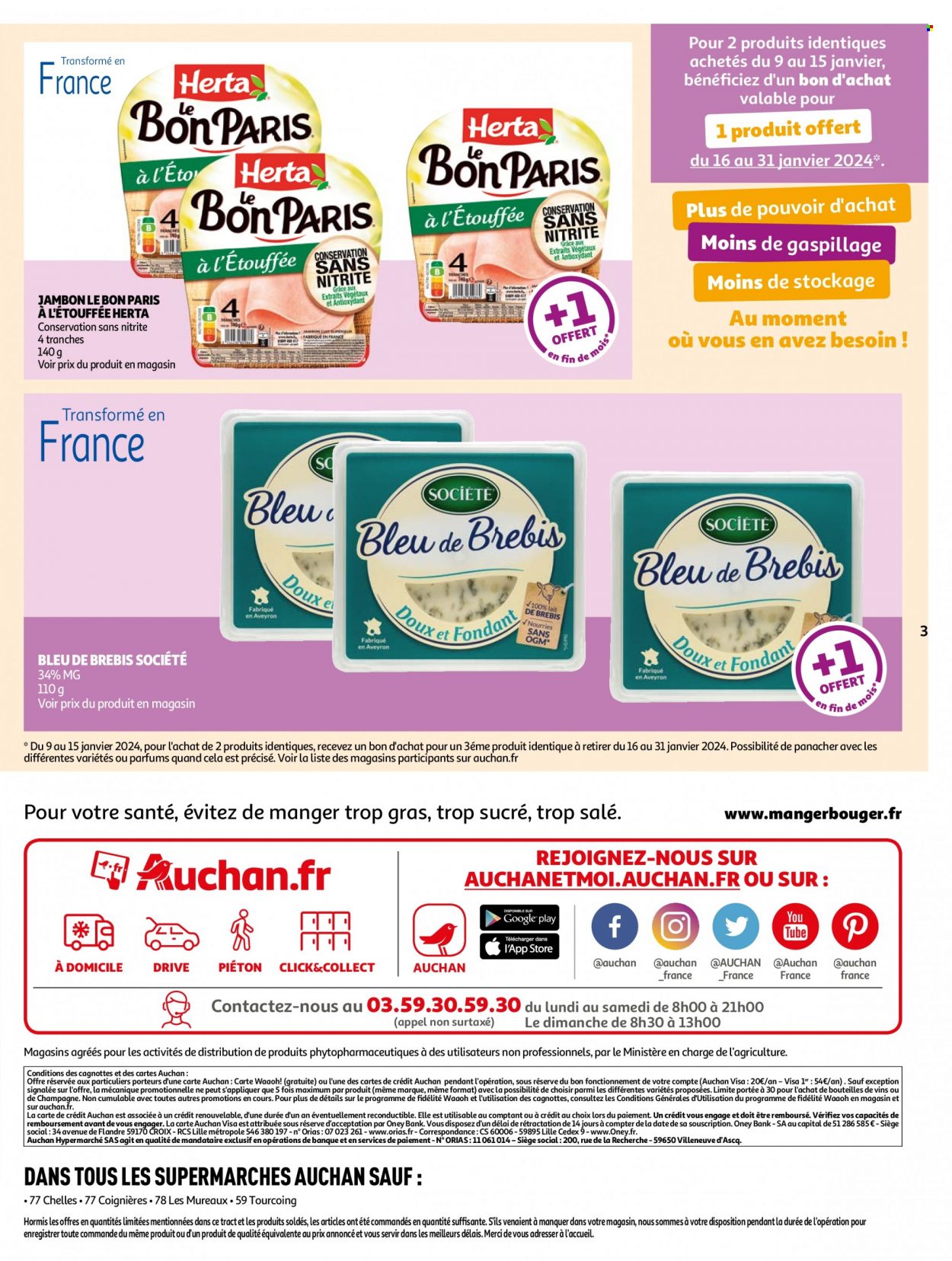 Catalogue Auchan - 09/01/2024 - 15/01/2024. Page 3