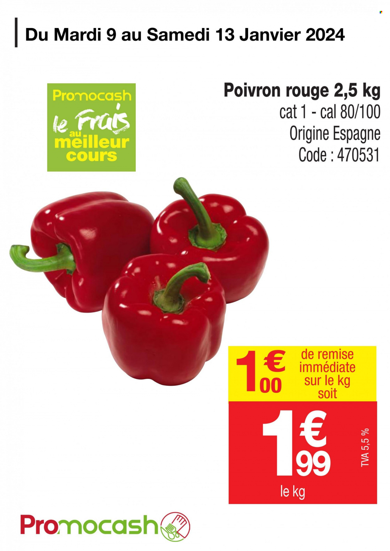 Catalogue Promocash - 09/01/2024 - 13/01/2024. Page 1