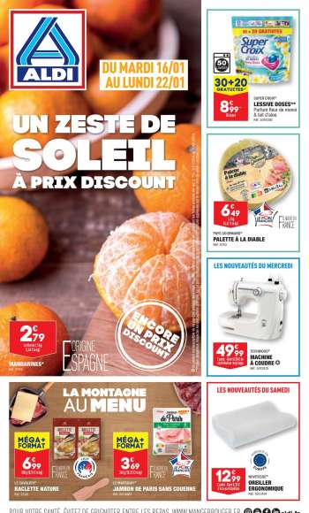 Catalogue ALDI - 16/01/2024 - 22/01/2024.
