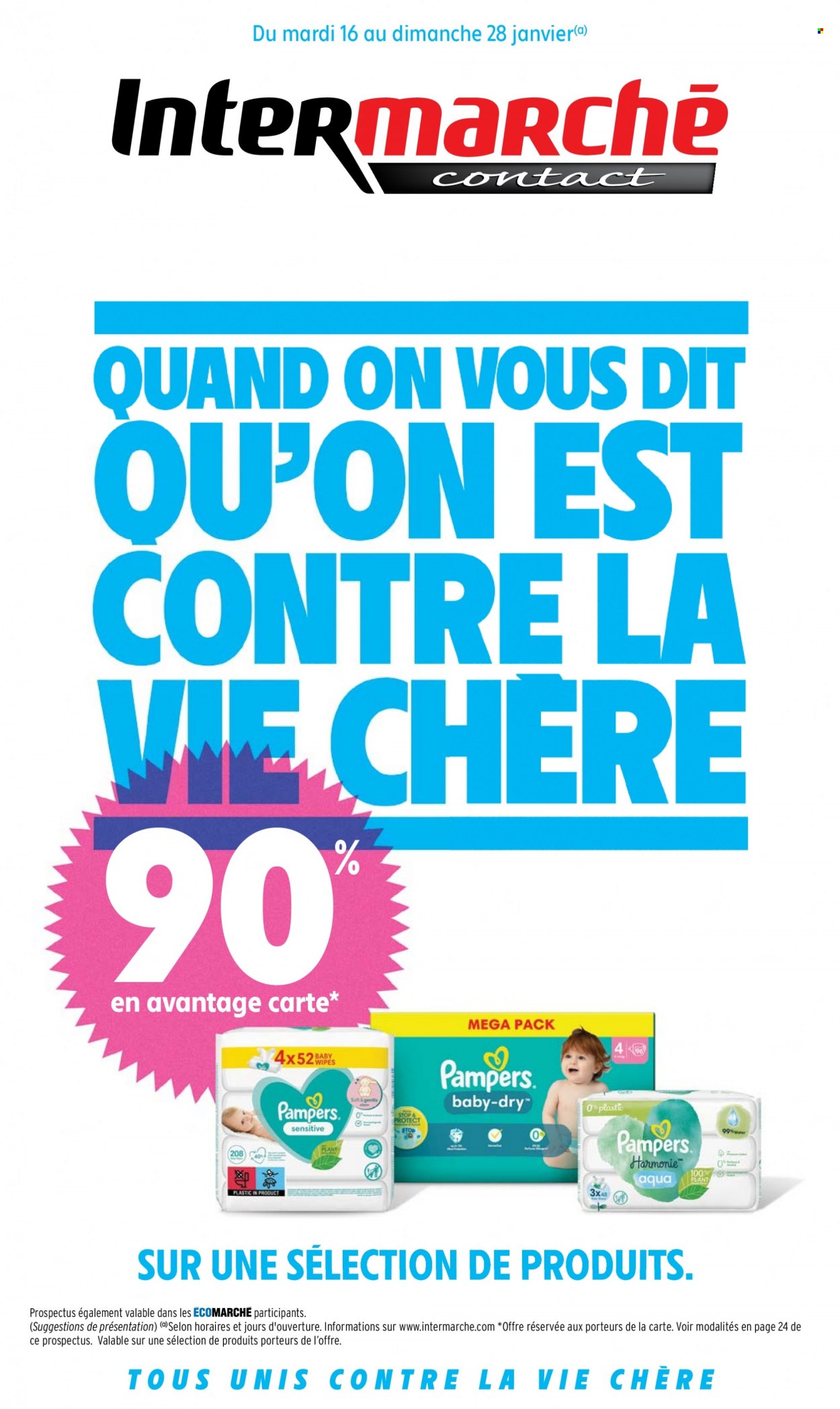 Catalogue Intermarché Contact - 16/01/2024 - 28/01/2024. Page 1