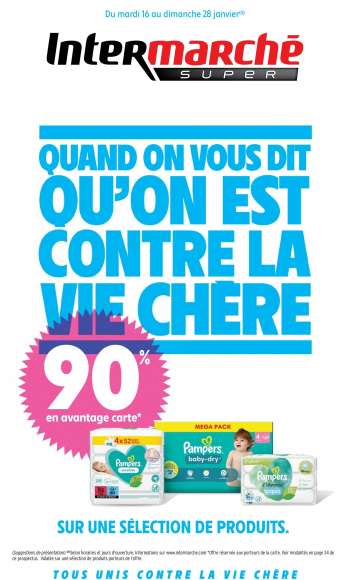 Catalogue Intermarché Super - 16/01/2024 - 28/01/2024.