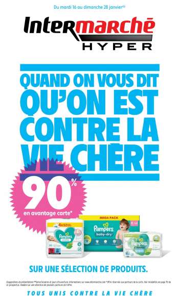 Catalogue Intermarché Hyper - 16/01/2024 - 28/01/2024.