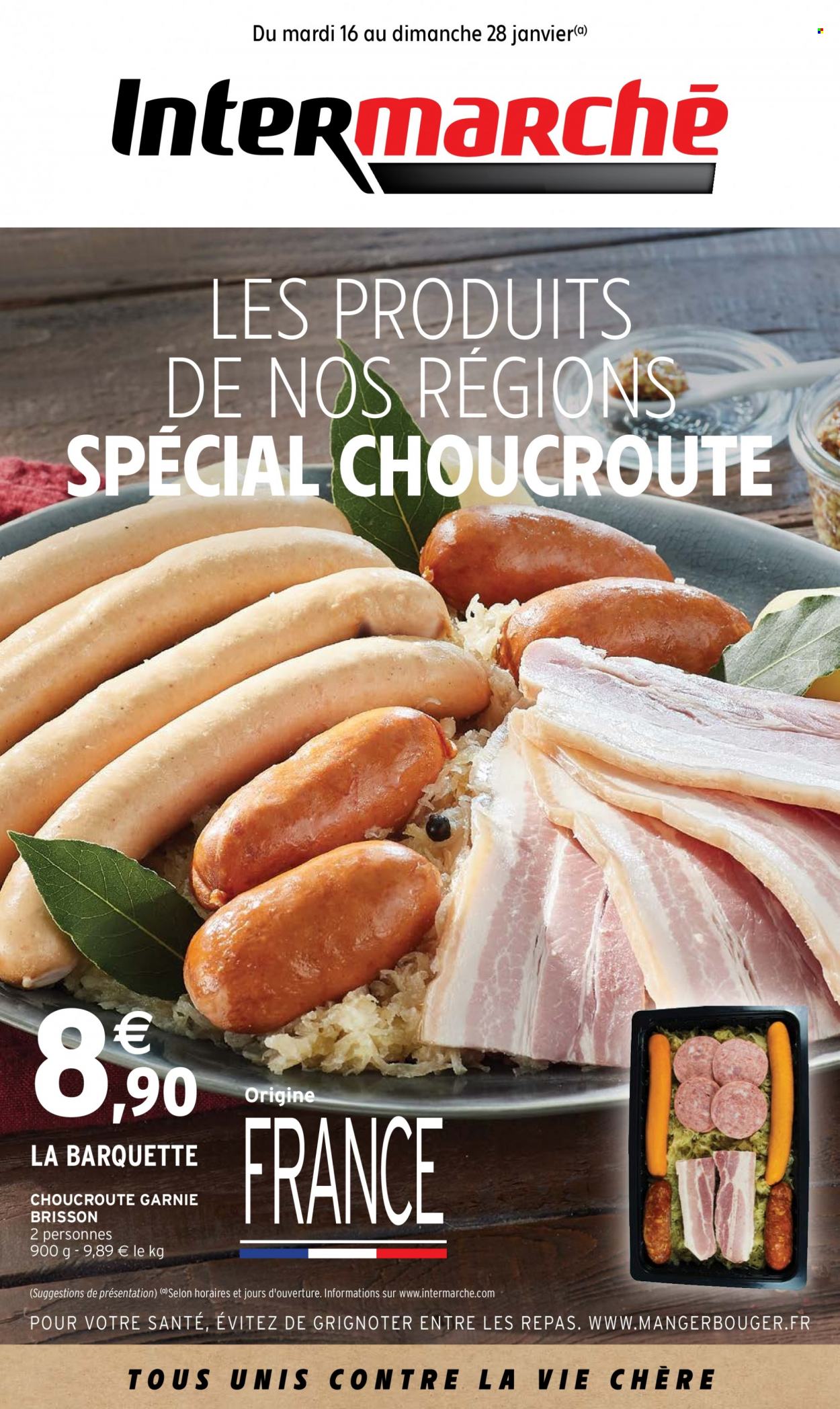 Catalogue Intermarché Contact - 16/01/2024 - 28/01/2024. Page 1