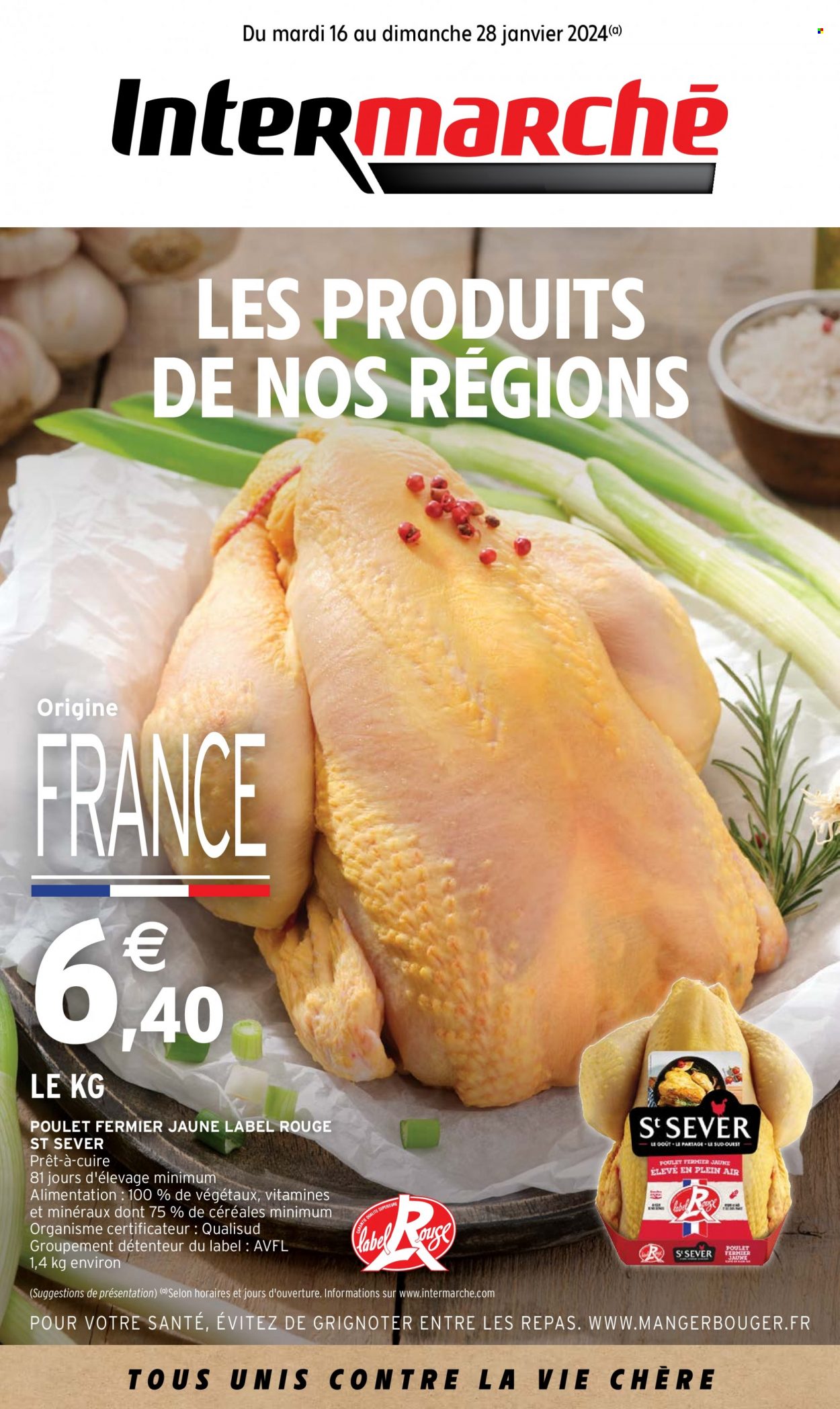 Catalogue Intermarché Express - 16/01/2024 - 28/01/2024. Page 1