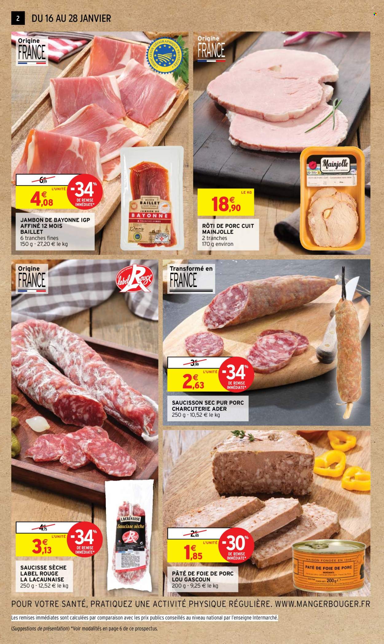 Catalogue Intermarché Express - 16/01/2024 - 28/01/2024. Page 2