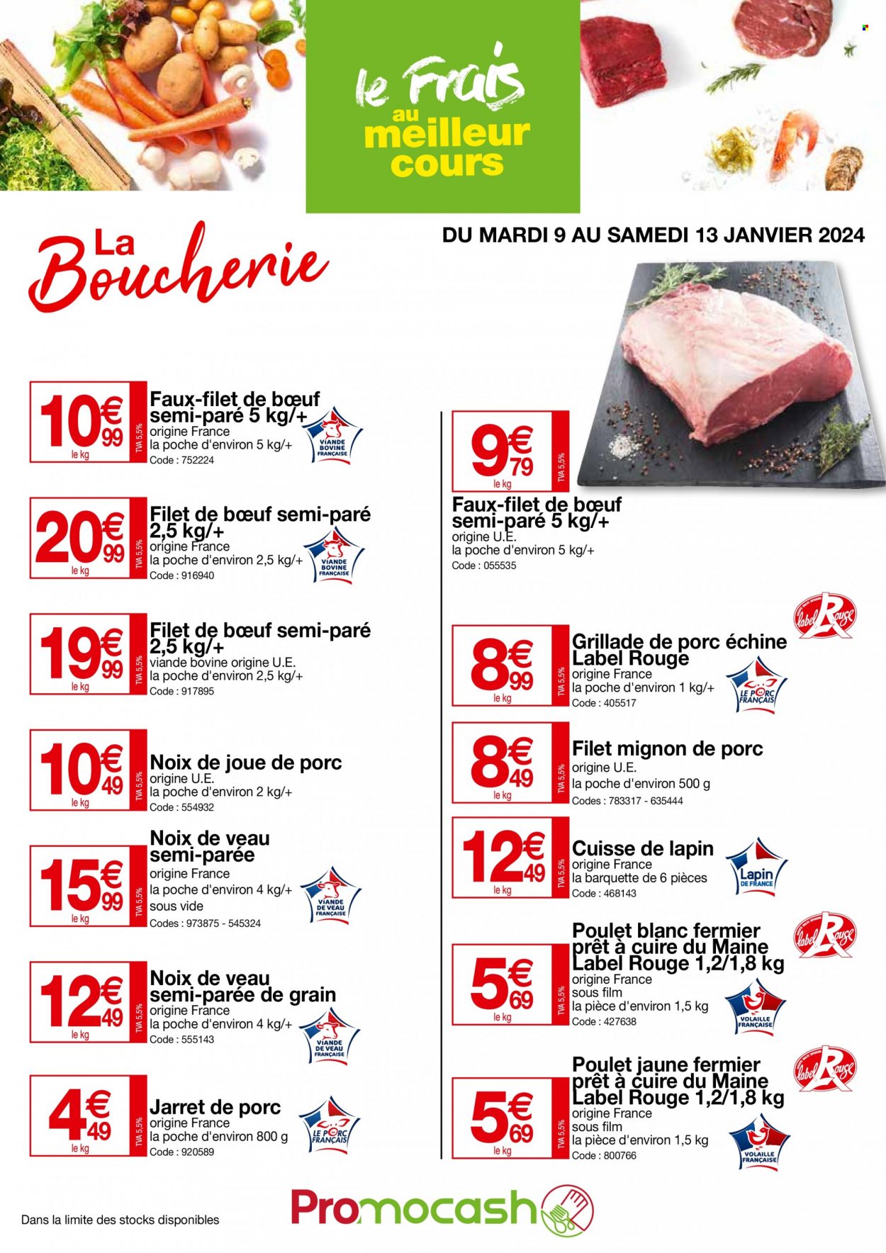 Catalogue Promocash - 09/01/2024 - 13/01/2024. Page 1
