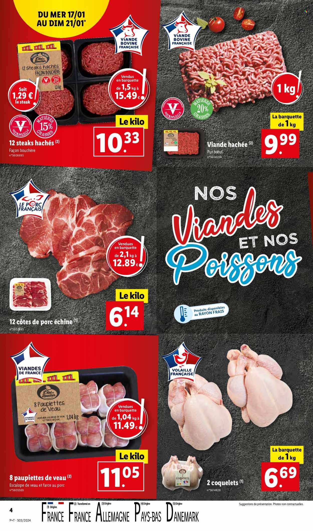 Catalogue Lidl - 17/01/2024 - 23/01/2024. Page 4
