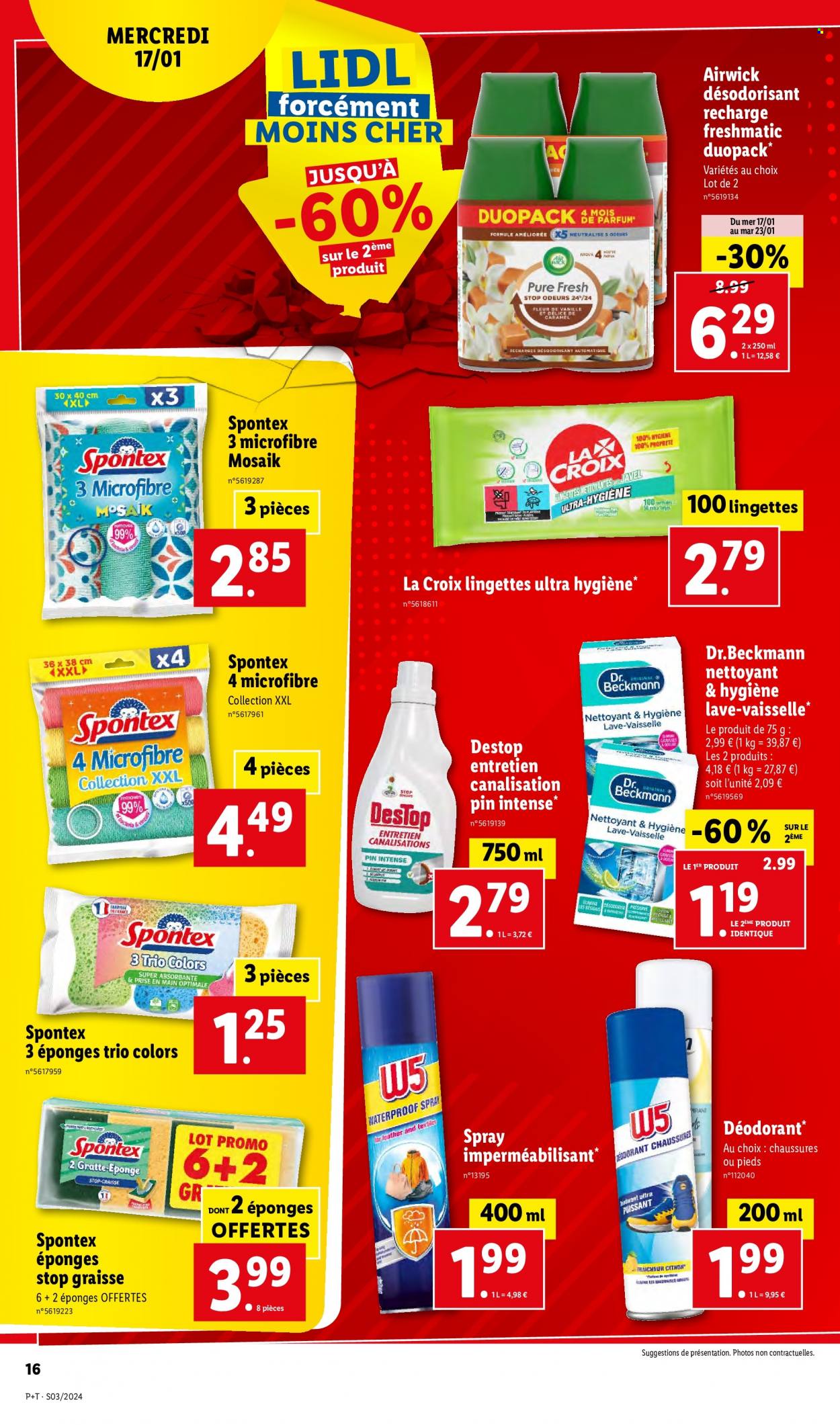 Catalogue Lidl - 17/01/2024 - 23/01/2024. Page 16