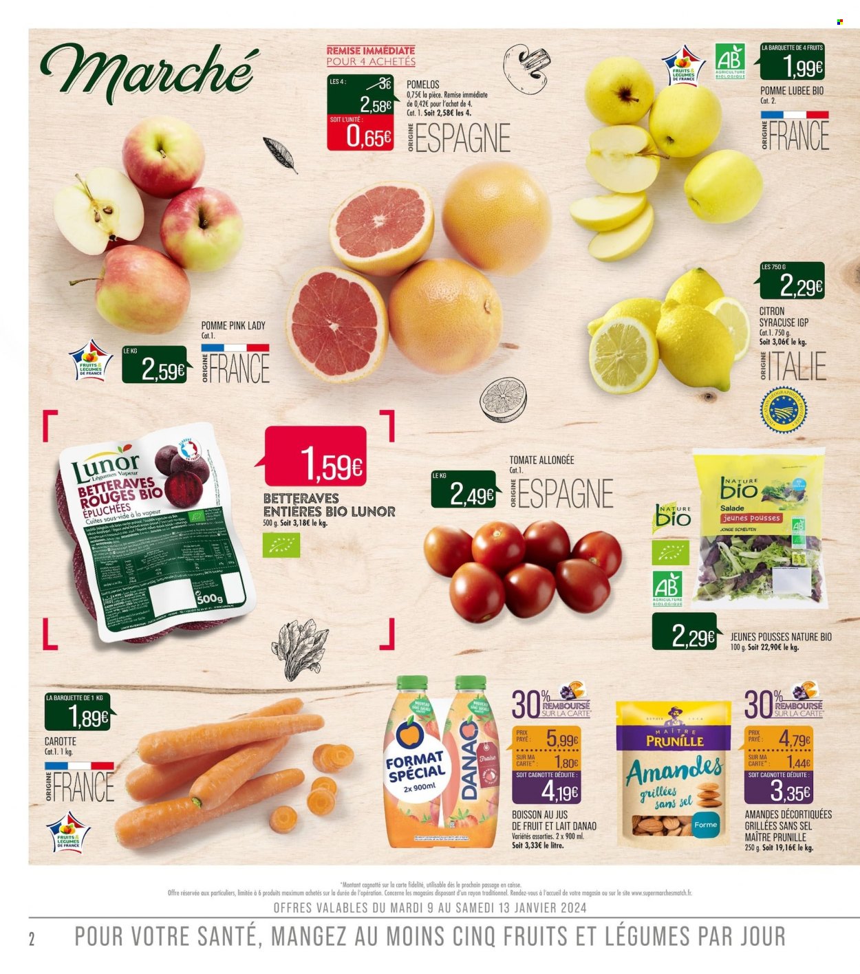 Catalogue Supermarché Match - 09/01/2024 - 21/01/2024. Page 2