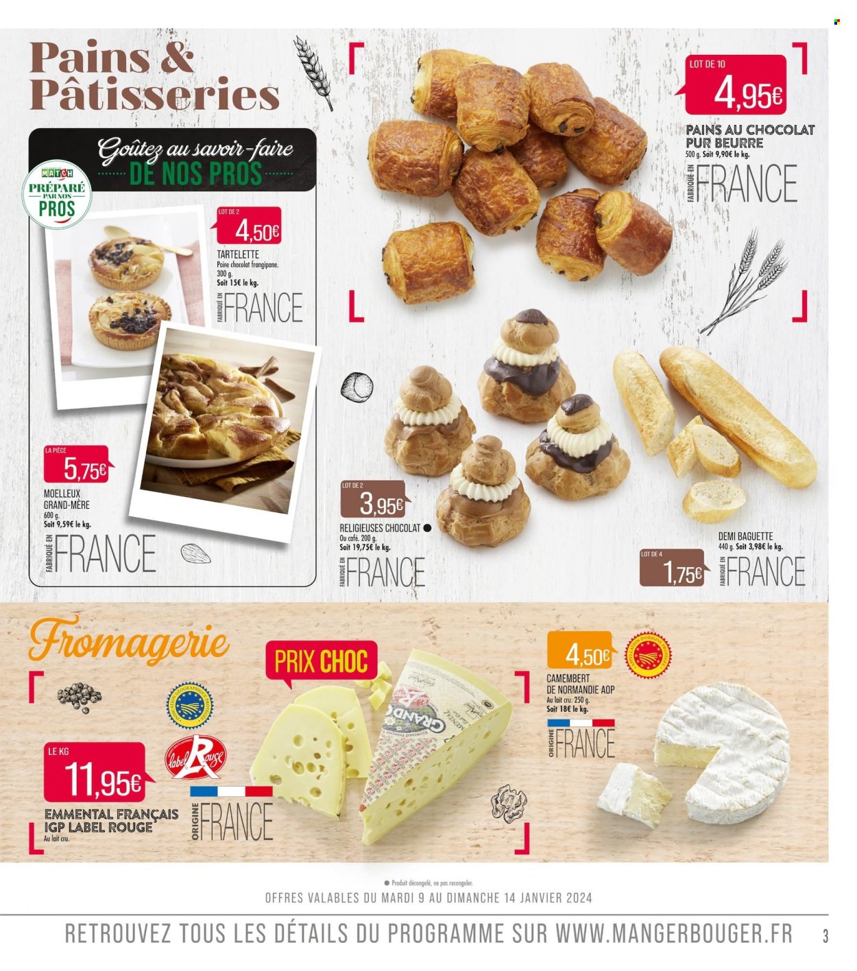 Catalogue Supermarché Match - 09/01/2024 - 21/01/2024. Page 3