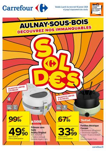 Catalogue Carrefour Hypermarchés - 09/01/2024 - 20/01/2024.